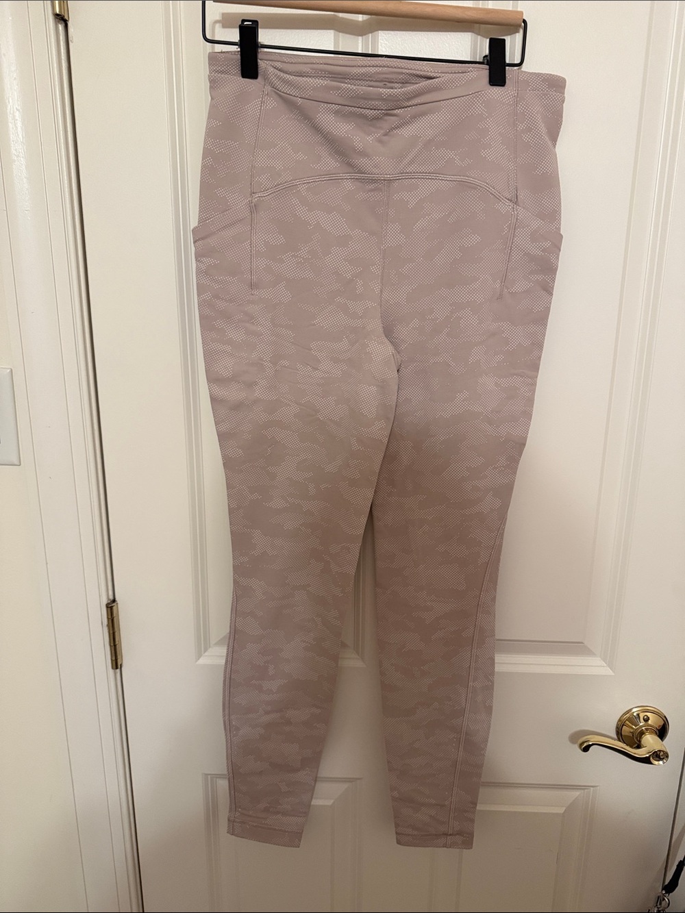 lululemon athletica High-Rise Textured Leggings - Light Mauve